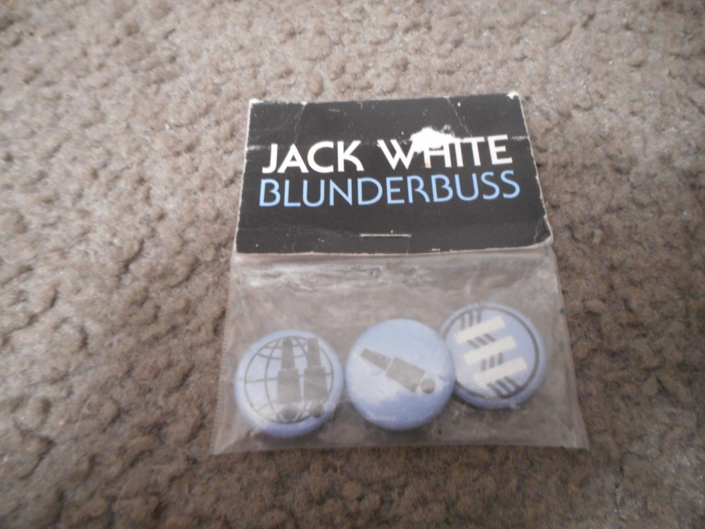 JACK WHITE - BLUNDERBUSS - ORIGINAL 3 BUTTON SET