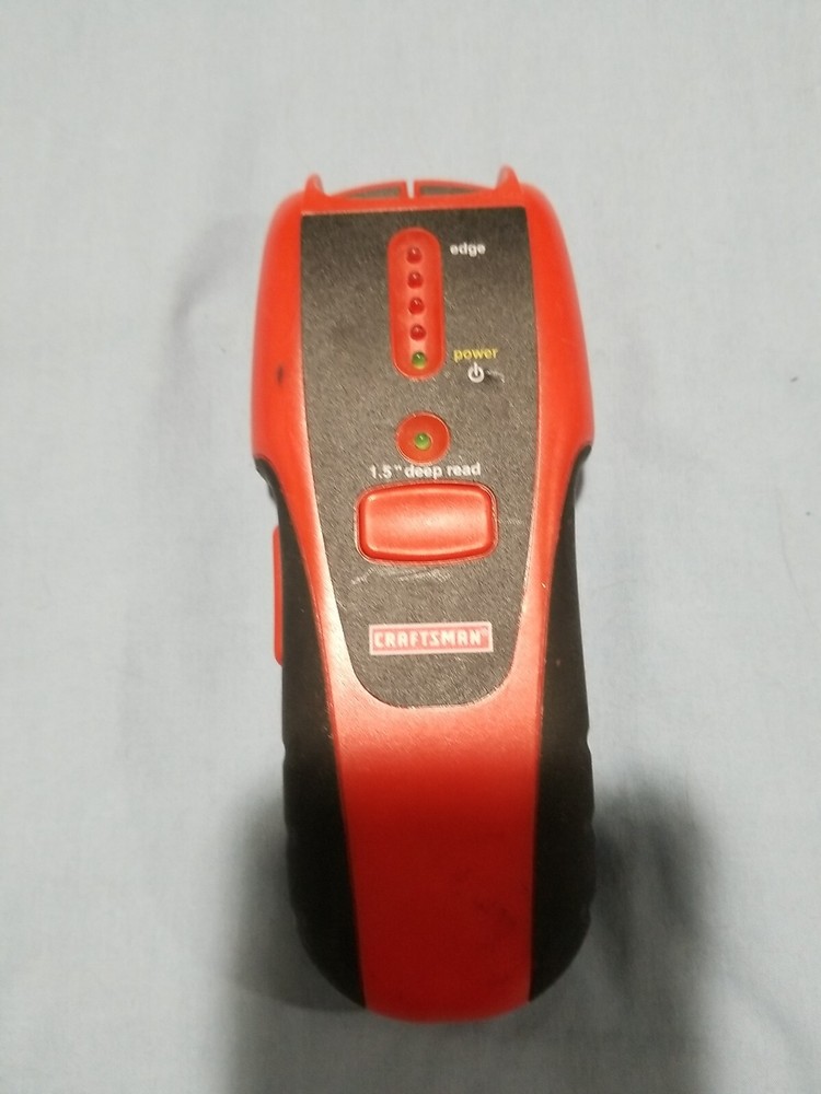 Craftsman 49032 3/4" Deep Stud Joist Sensor Finder Original Excellent Condition