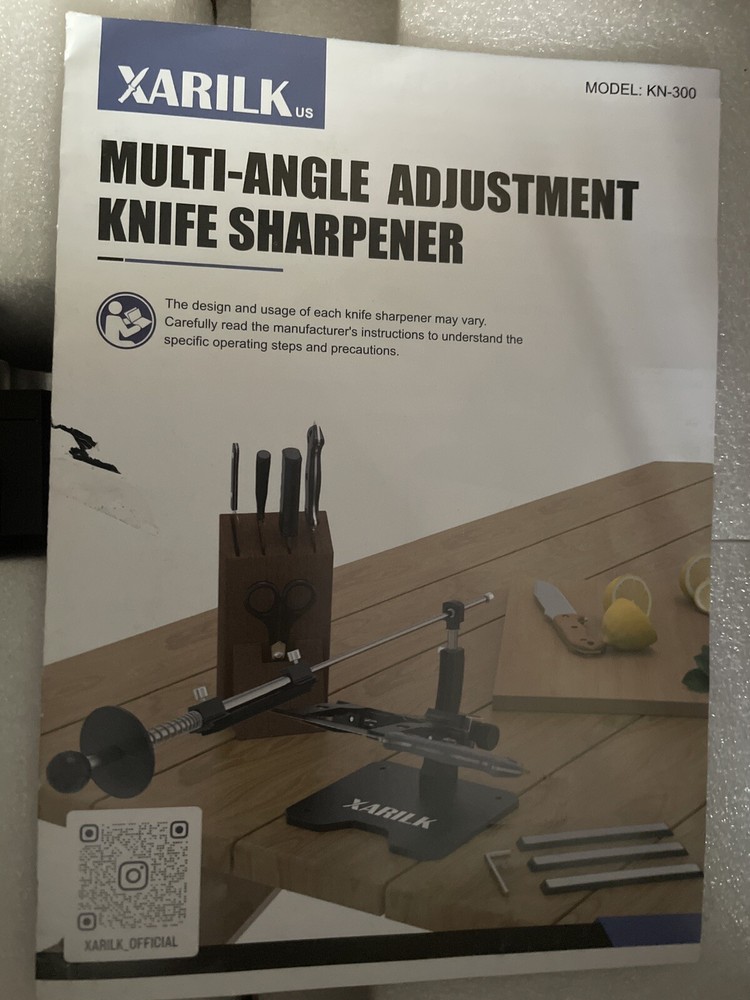 XARILK Precision Knife Sharpener System KN-300