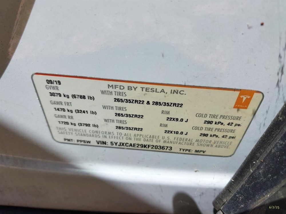 TESLA X 2019 Camera/Projector 3439868