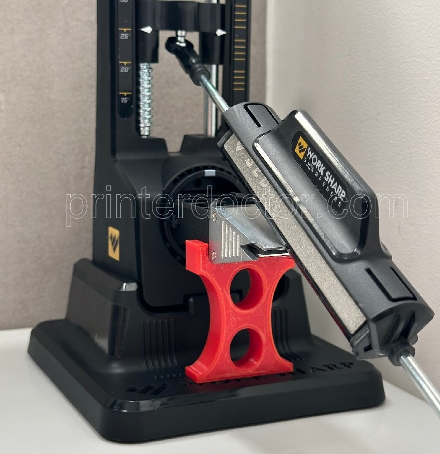 Rigid Brace Support Block for Knife Arm Clamp Work Sharp WorkSharp sharpener