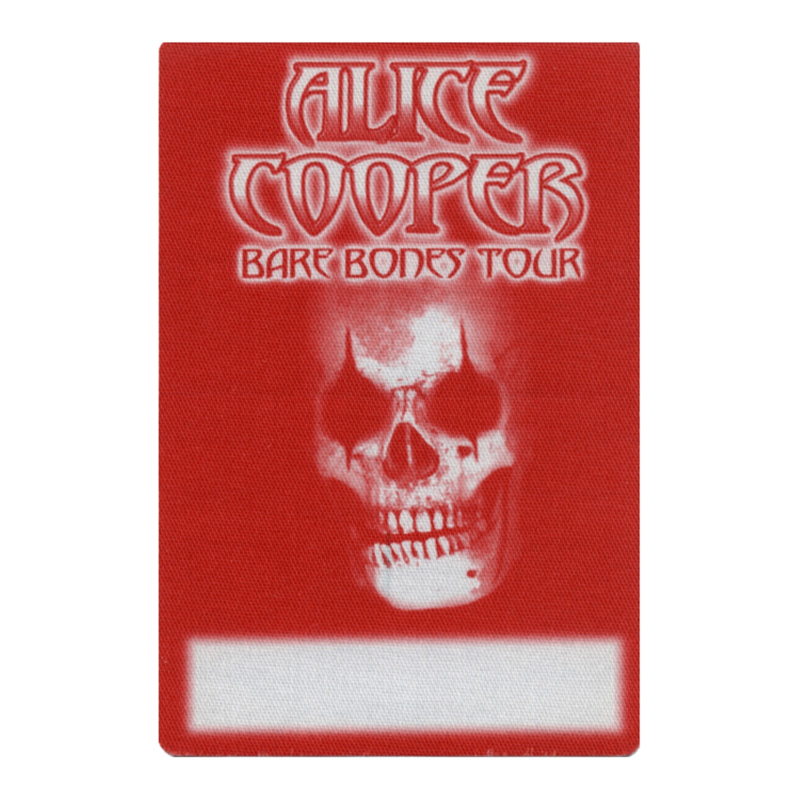 Alice Cooper 2003 The Eyes of Alice Cooper Concert Tour Crew Backstage Pass