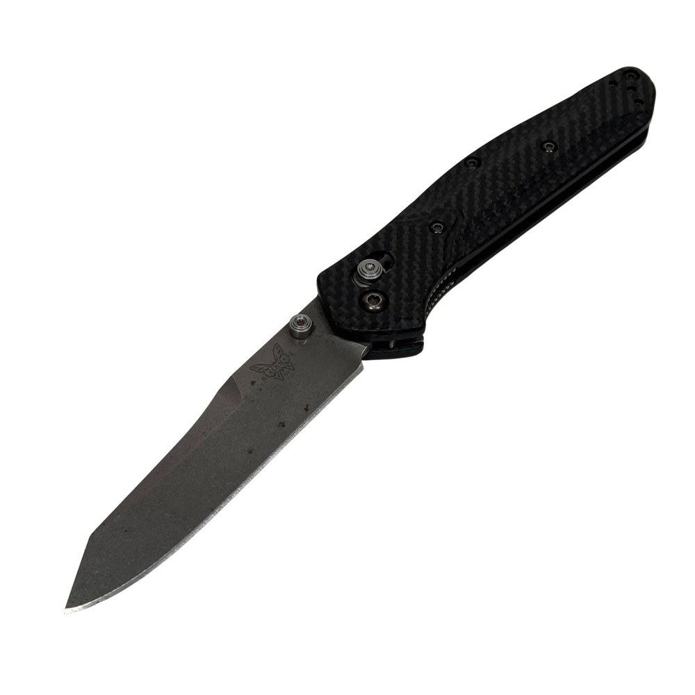 Benchmade Osborn 3.5in Stonewashed Blade Folding Knife