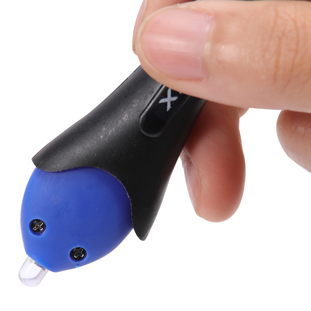 New 5 Second Fix Liquid Plastic Welding Tool UV Light Cures Liquid Plastic