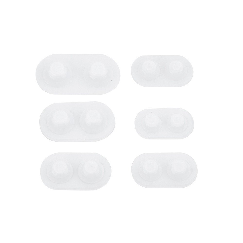 6 Sets Multifunctional Silicone Molds Flexible Doll Eye Molds Resin Durable E