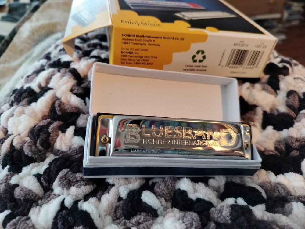 HOHNER BLUESBAND HARMONICA KEY OF C