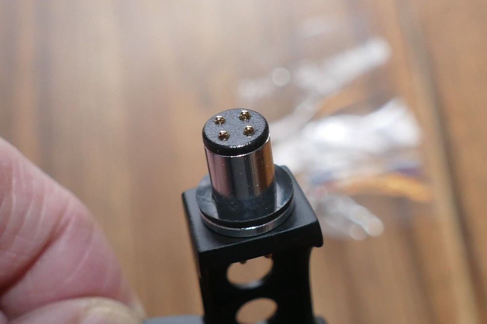 Technics Style Headshell - Metal - Black - NEW NIB