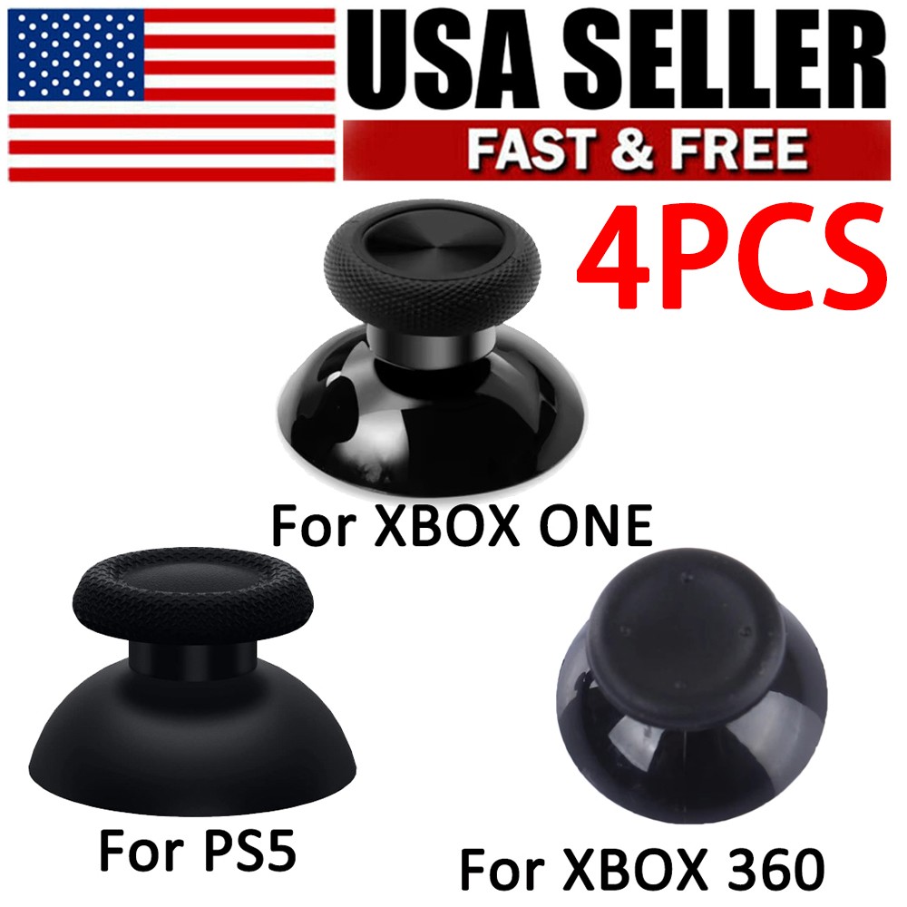 PS5/Xbox Joystick Replacement Analog Controller Thumb Stick Grip Cap 4 PCS