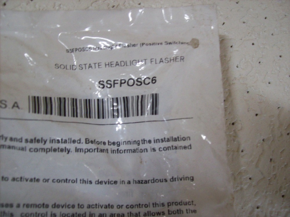 Whelen Genuine Headlamp Flasher SSFPOSC6