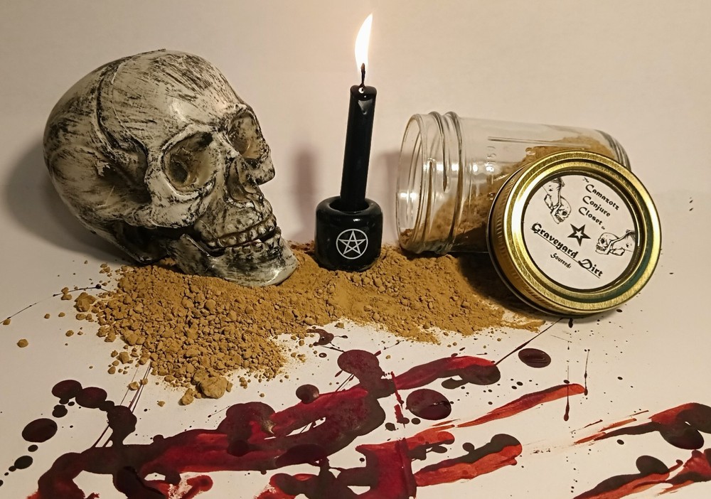 💀 SERIAL KILLER 🪦Graveyard Dirt POWERFUL & AUTHENTIC Witchcraft Voodoo, Hoodoo