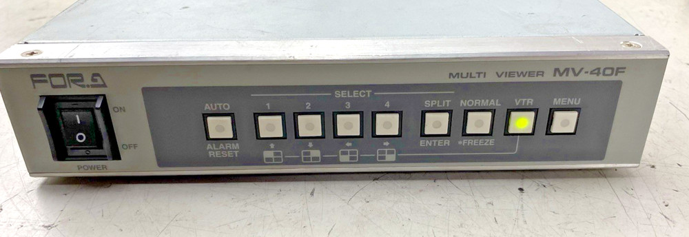 For-A MV-40F Quad-Viewer Multi Viewer w/ Power Cable