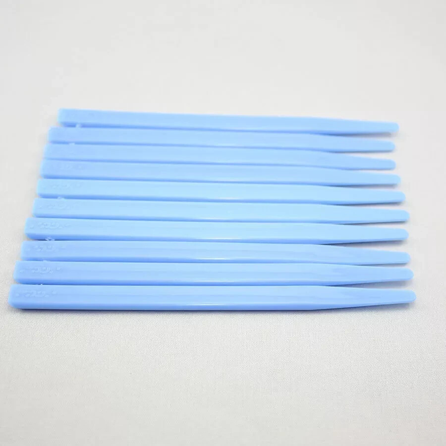 Dental Cement Impression Assorted Plastic Double-ended Mixing Spatula