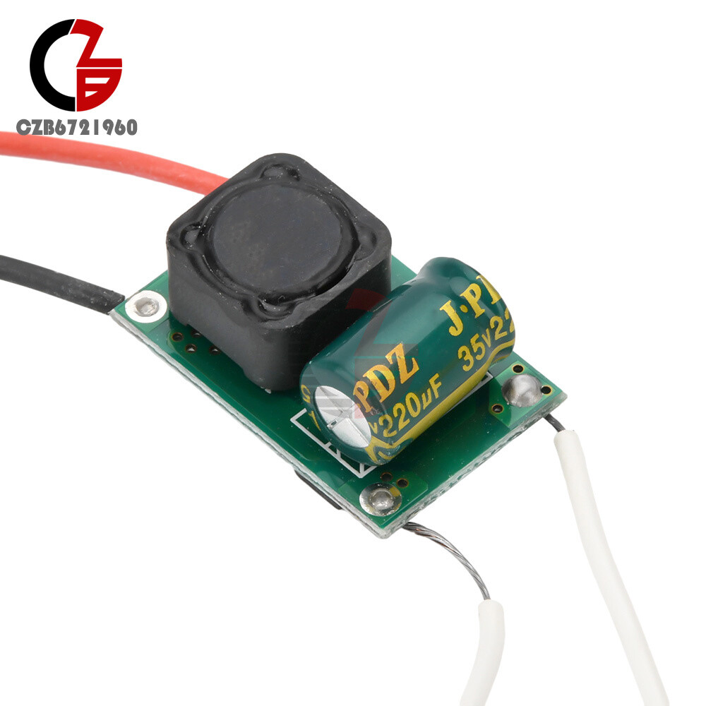 10W Constant Current LED Driver DC9-24V to DC8-11V 900mA for 10W High Power LED