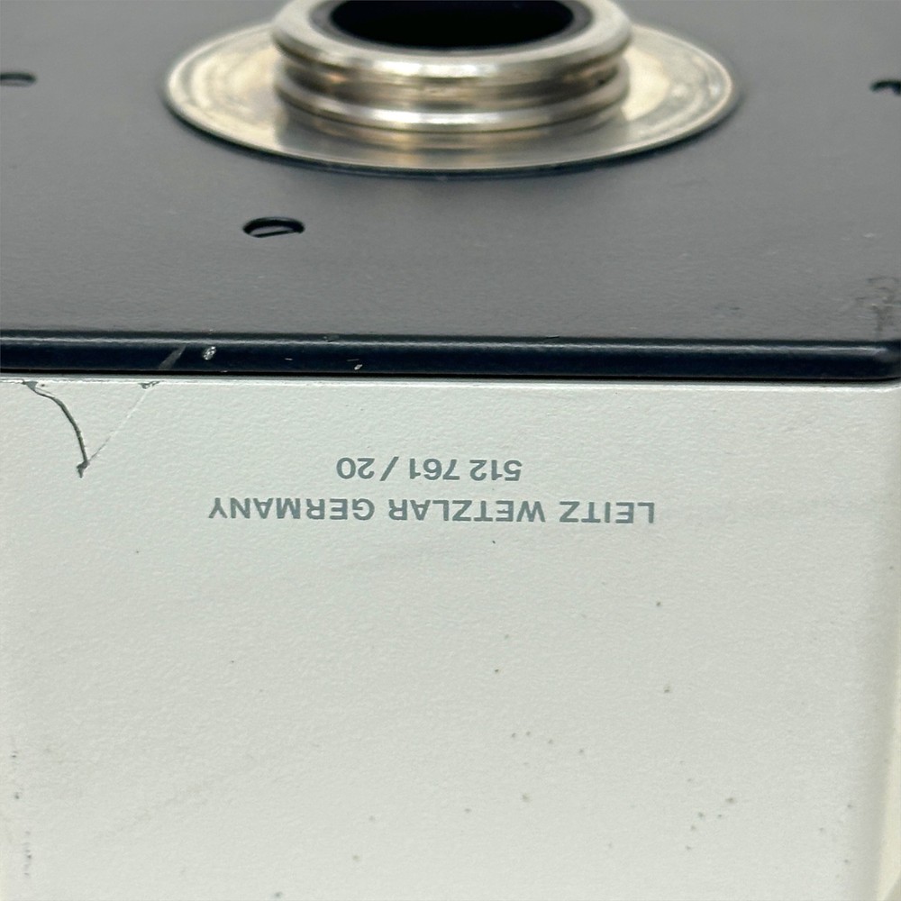Leitz Wetzlar Trinocular Microscope Head 512 761/20, Made in Germany