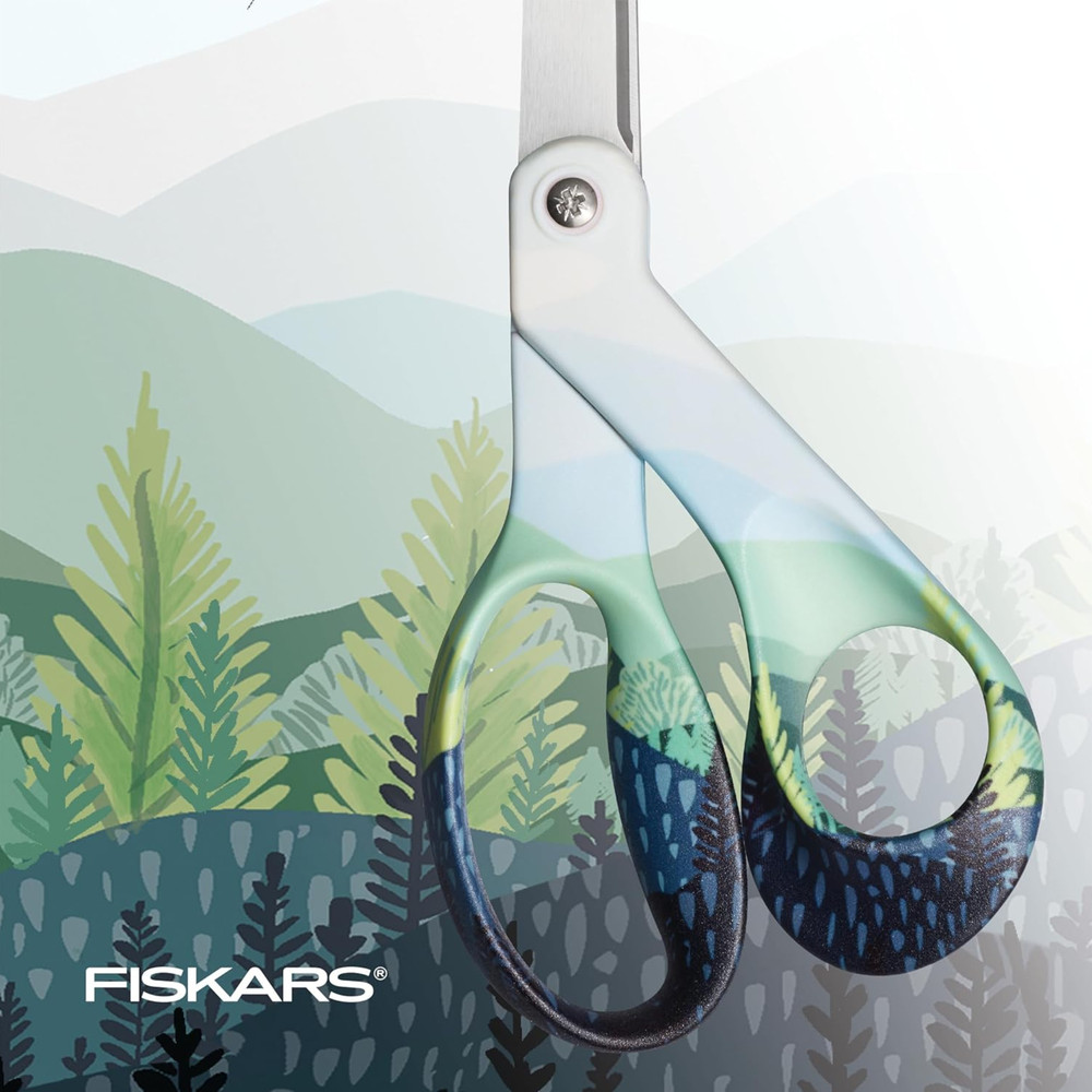 Fiskars Explore Collection Pattern Scissors: 8 inch / 1-pack (Morph)
