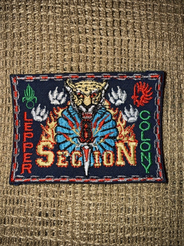 French Foreign Legion LEPPER COLONY 8 Section Commando Afgan War Patch