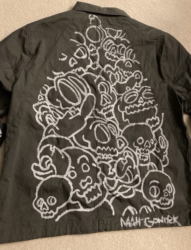 Matt Gondek DECONSTRUCTED Hand Painted JACKET Print Poster Art Painting