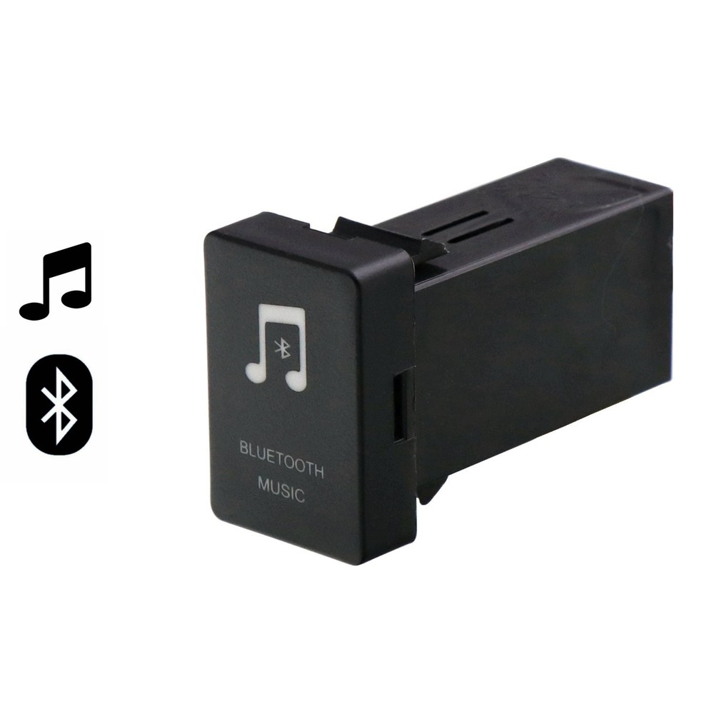 Car Bluetooth Music Adapter Module Panel Installation AUX Output Use for Toyo...
