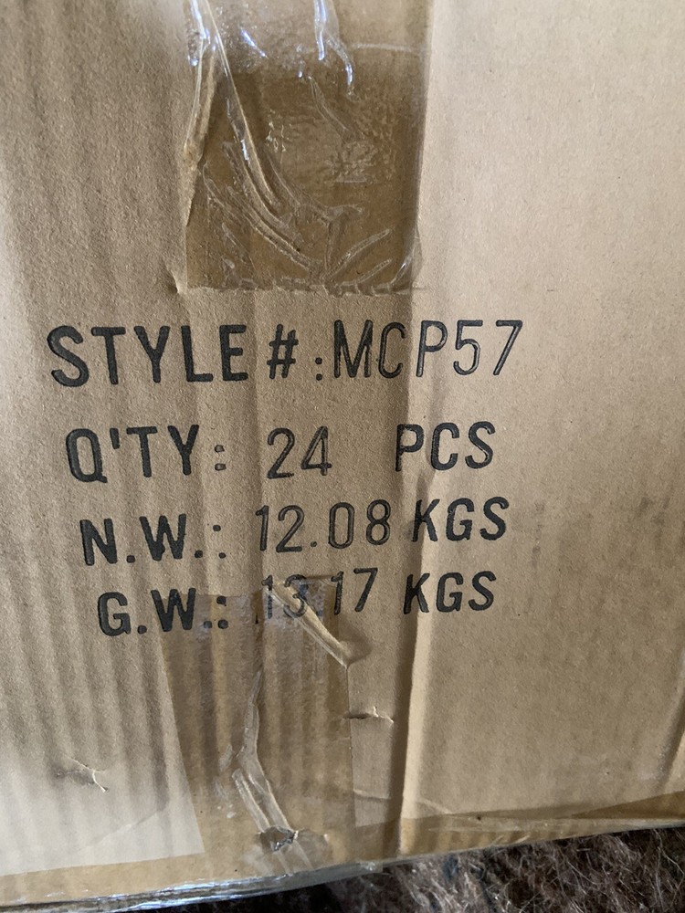 Two (2) ECONOCO MCP57 Sign Holders 5" x 7" Chrome with Base