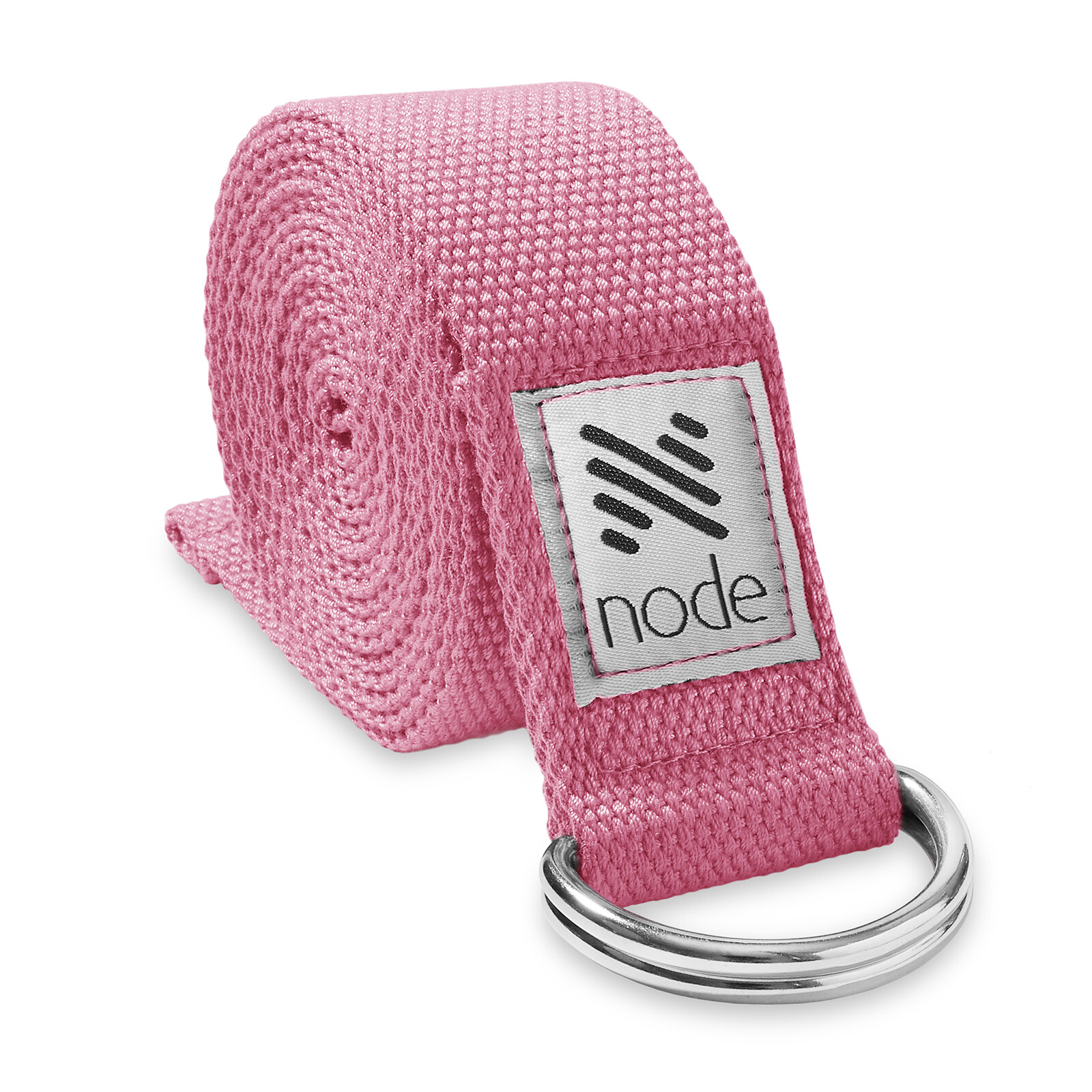 7-1/2' Woven Cotton Blend Yoga Strap - Stretching Exercise Prop Belt