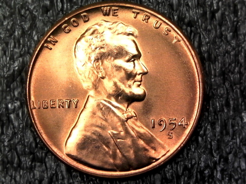1954-S Uncirculated Lincoln Wheat Cent (e5897)