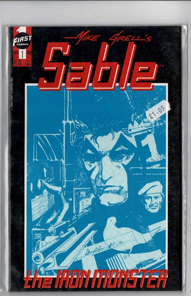 Jon Sable Freelance | #1 First Comics 1983 | Mike Grell Classic Indie