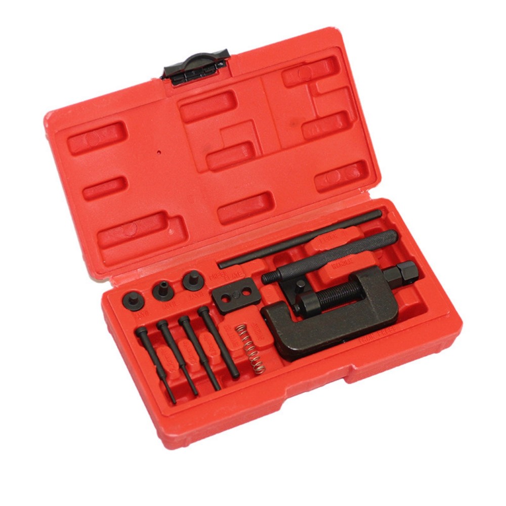 Timing Chain Breaker Riveter Tool Set Heavy Duty Motorcycle Chain Splitter
