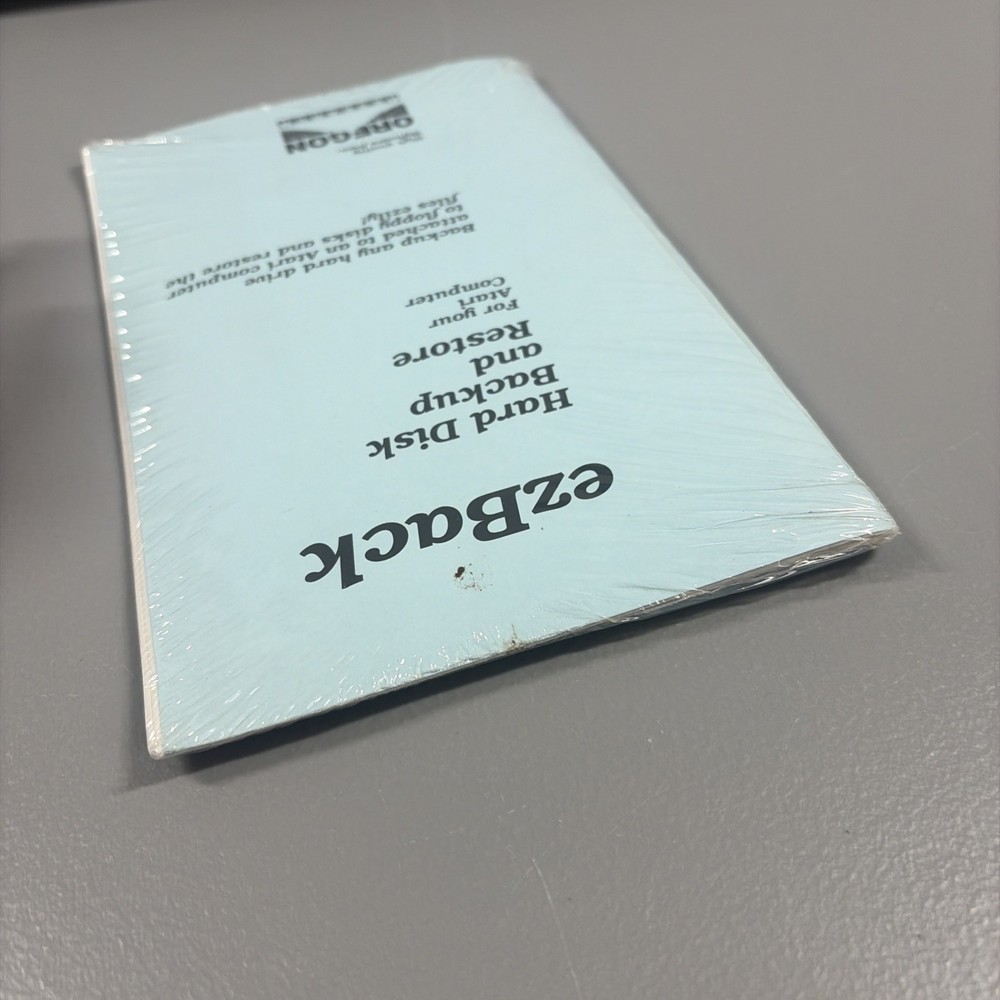 Vintage Software Package Atari Computers ezBack Hard Disk Backup Restore Sealed