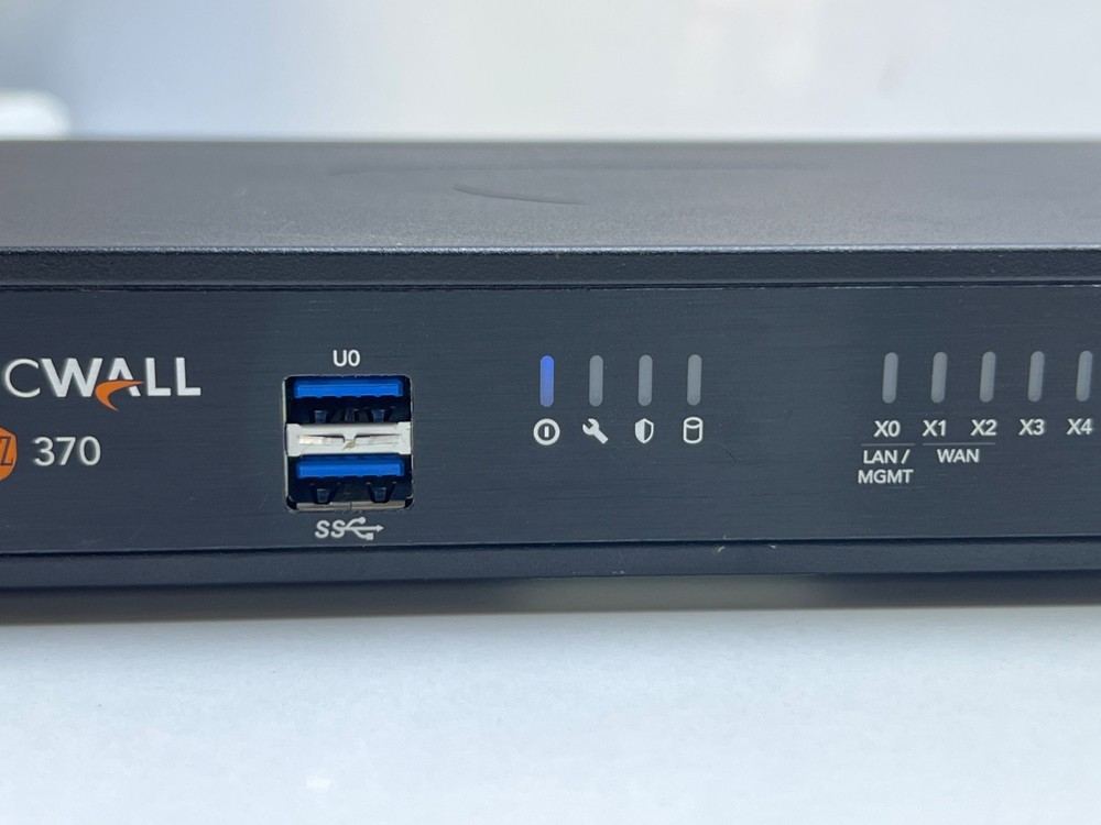 SonicWall TZ370 APL57-100 Firewall (Without Ac Adapter)
