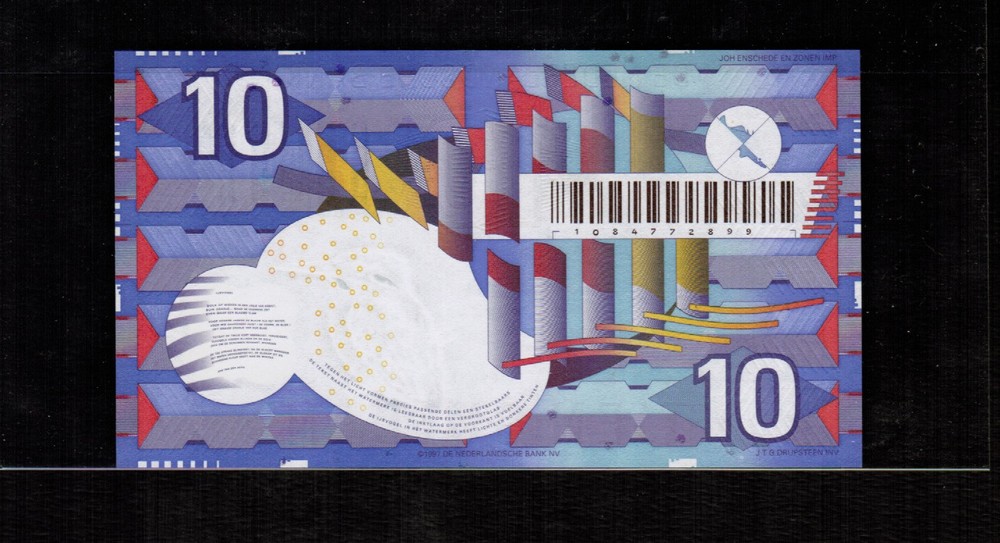 Netherlands 10 GULDEN 1997 Gem UNC
