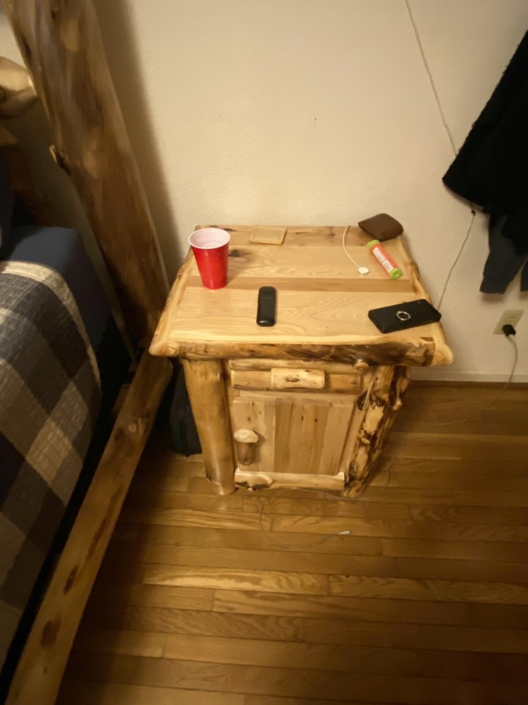 Bed frame And Nightstand
