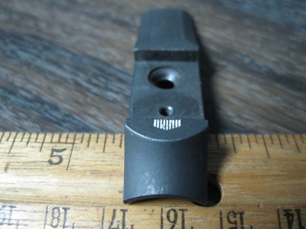Winchester REAR SIGHT BASE Model 70 as removed
