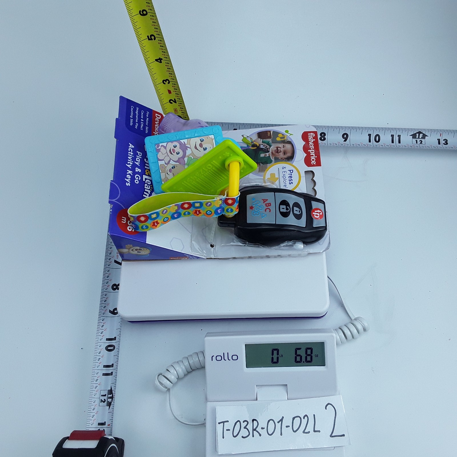 Mattel Fisher-Price Laugh & Learn Play & Go Activity Keys Baby and Toddler Toy