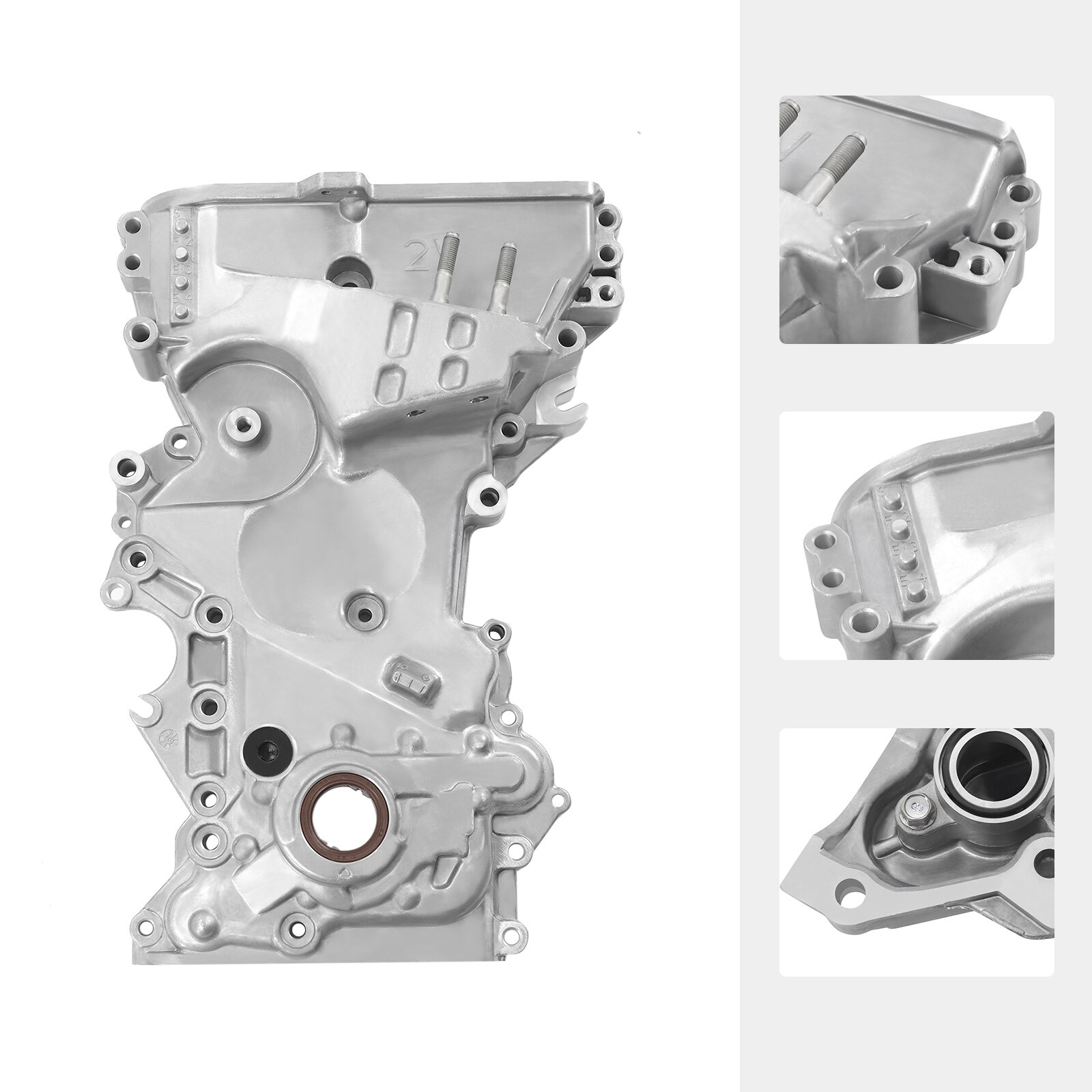 Fit 2014-2019 Kia Forte Soul 2.0L Engine Timing Chain Oil Pump Cover 21350-2E310