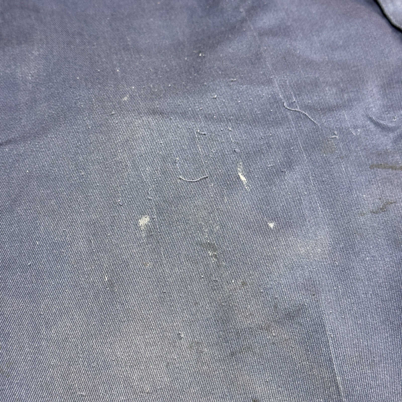 Vintage Lee Chetopa Twill Sanforized Pants Men Fits 34X28 Blue Thrashed Stained