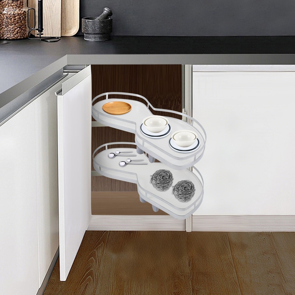 Right Blind Corner Kitchen Cabinet Organizer Pull Out Organizer Each Load 15kg