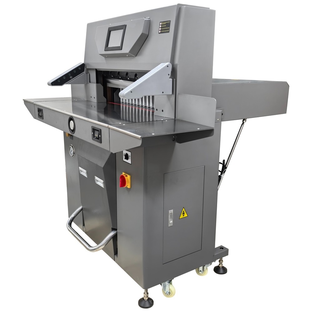 220V Program Control Electric Hydraulic Paper Cutter Touch Screen Display