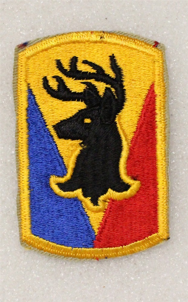 Army Patch 4811 - 86th Armored Brigade - cut edge