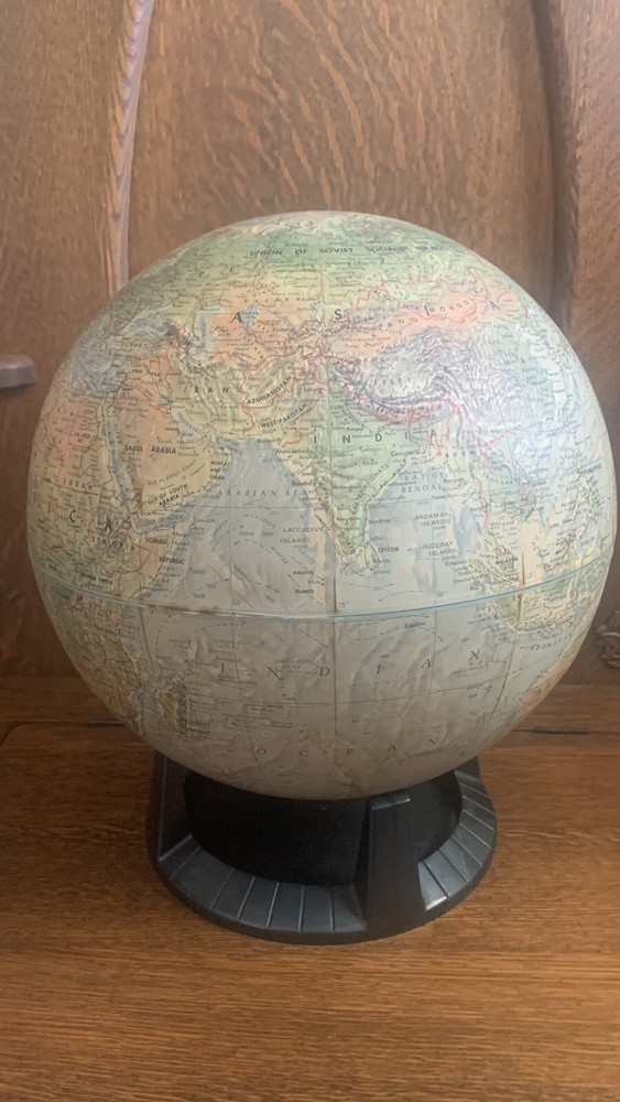 ORIGINAL Vintage Replogle Desktop Globe