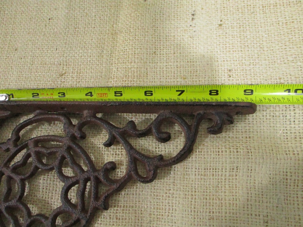 2 Shelf Brackets Spider Shelf Decor Spider Web Shelving Corbels Rustic Braces
