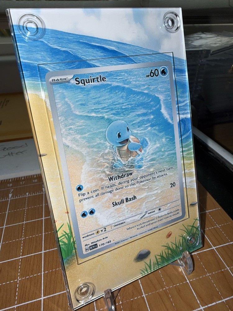 Squirtle #170 - 151 Pokémon Extended Art Case