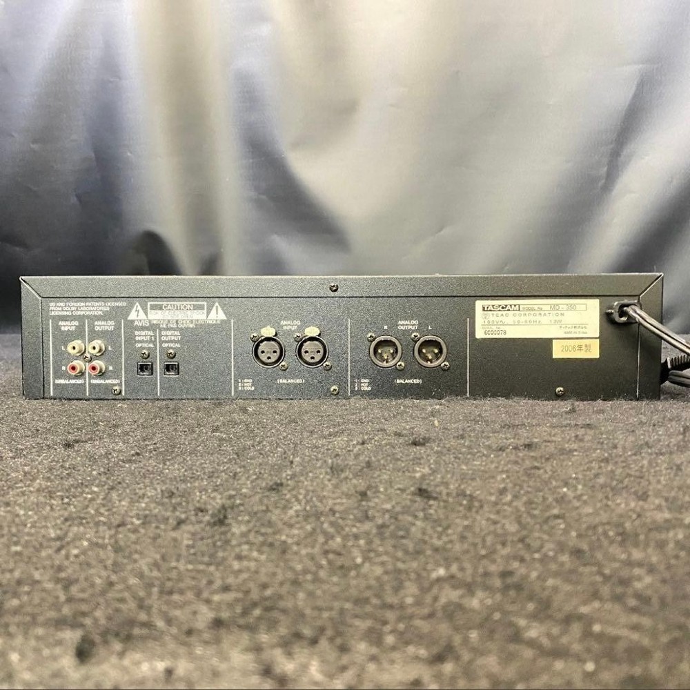 TASCAM MD-350 Tascam MD deck Fully functional Simple cleaning completed