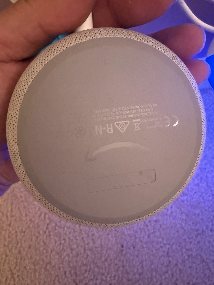 Amazon Echo Dot 3rd Gen Smart Speak Sandstone C78MP8 With Echo Glow S7RN5S