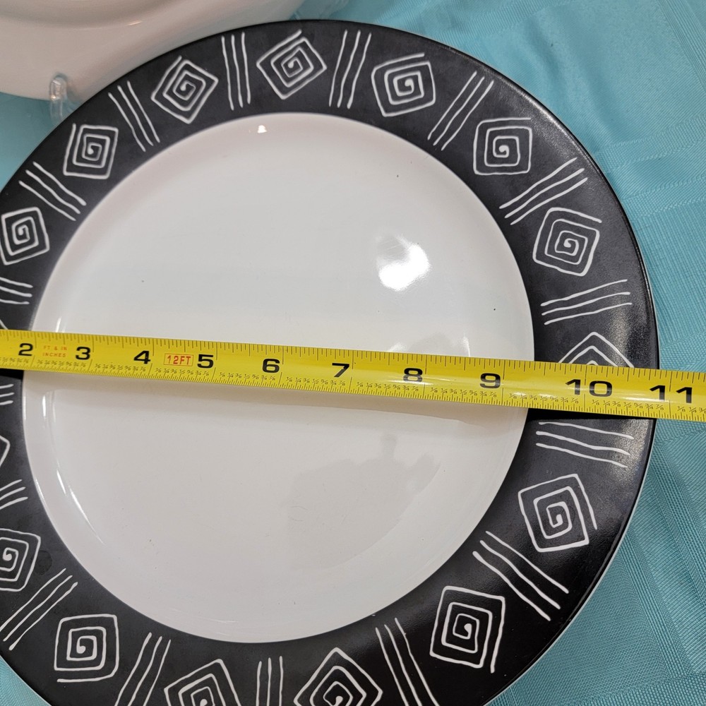 Furio SPHINX Pattern Plates Black & White Geometric Aztec. U Pick