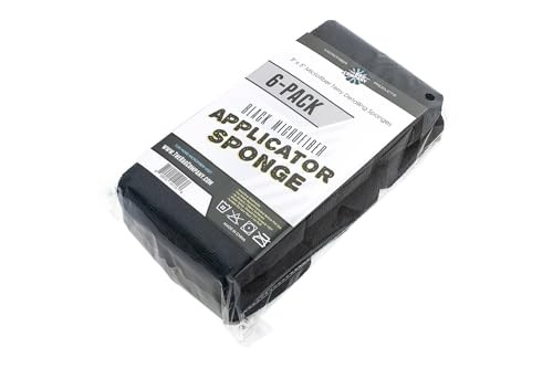 - Premium Grade Terry Microfiber Detailing 3"x5" (6 Pack) Black Terry Weave