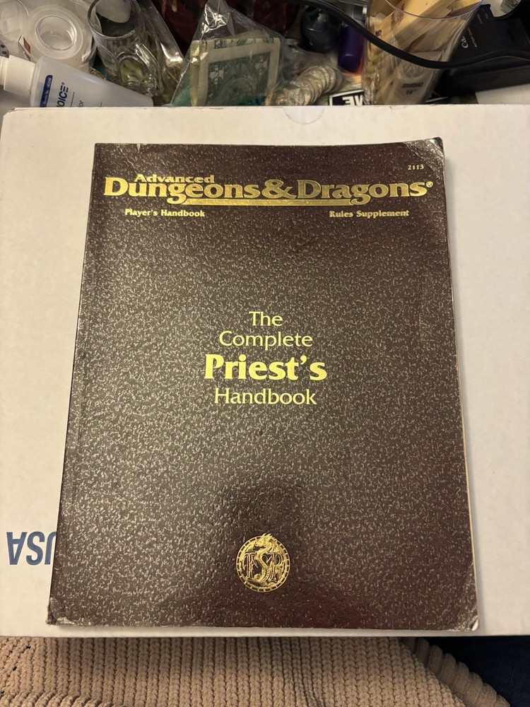 Dungeon’s & Dragons, Complete Priest’s Handbook, Paperback