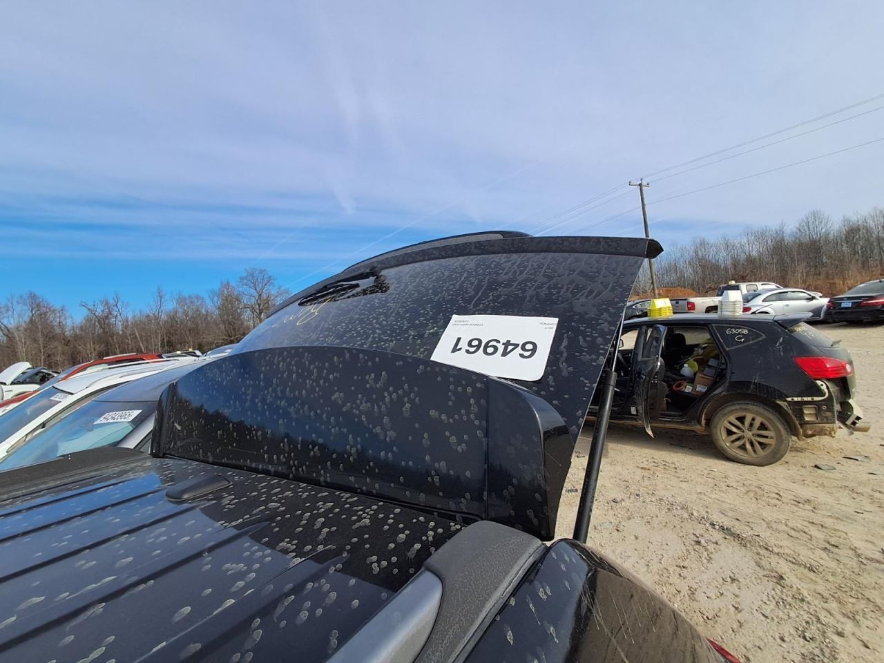 2017 Compass Driver Side Curtain Roof Airbag Used OEM 95000 Miles 253-03327L