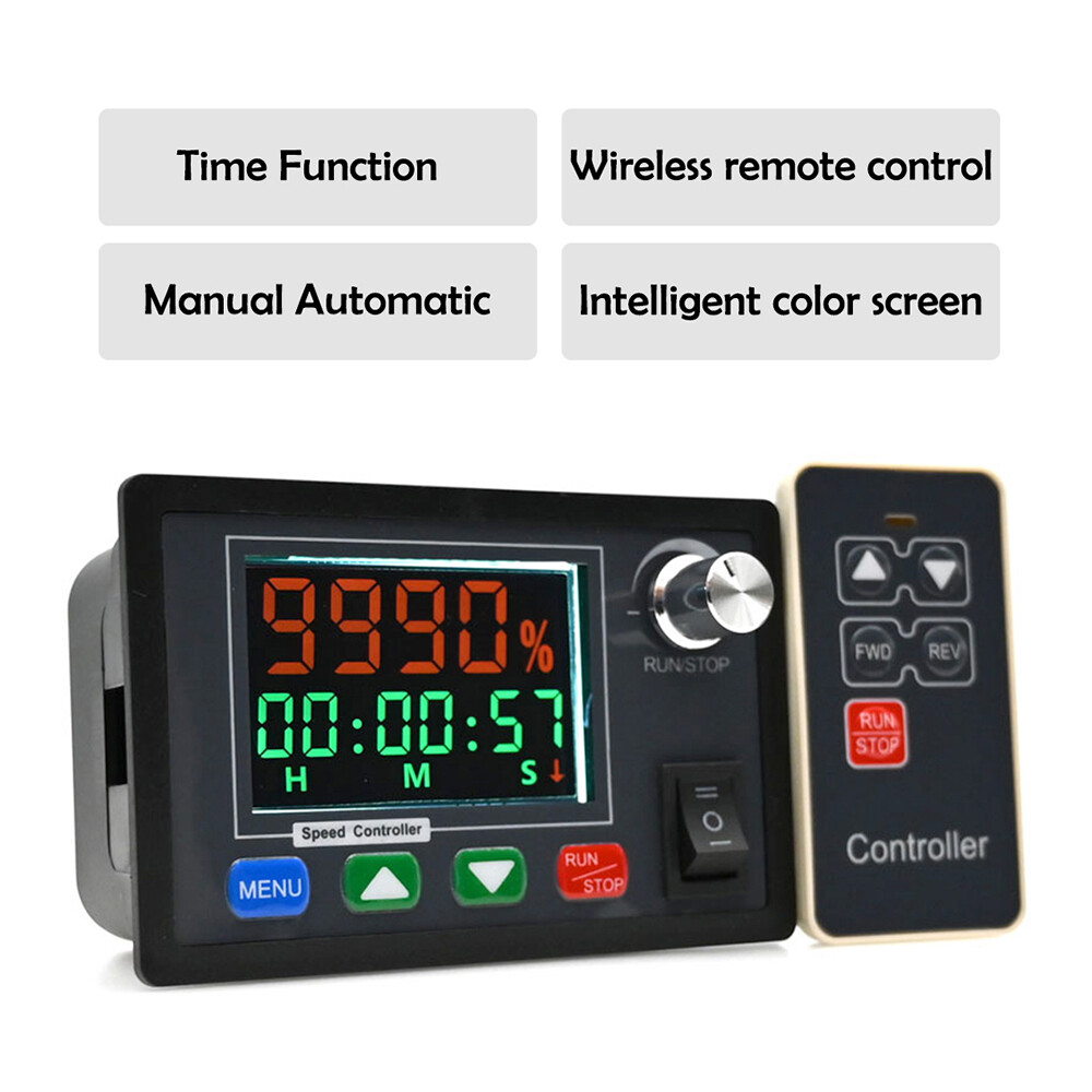 DC10-55V 40A Brush Motor Speed Controller LCD Digital Wireless Remote Control