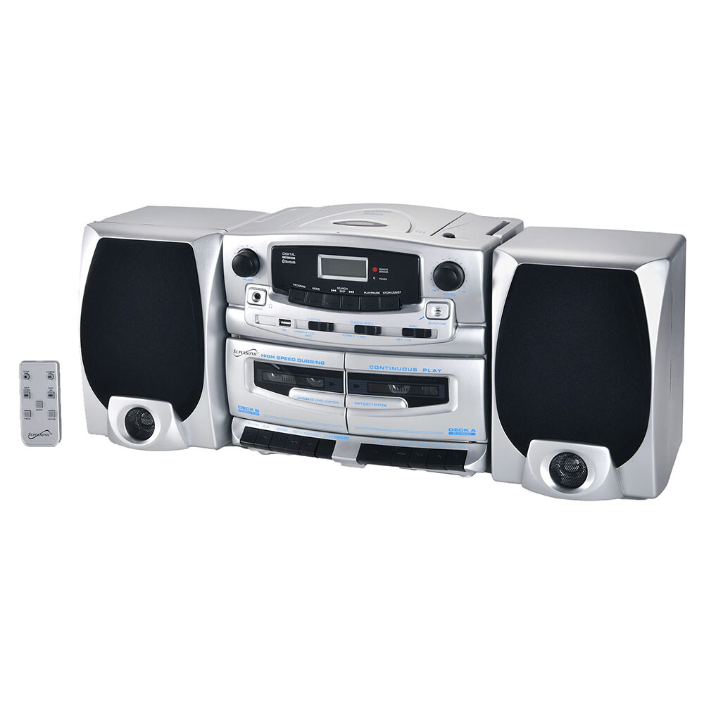 Supersonic Bluetooth Audio System - SC2121BTSLV