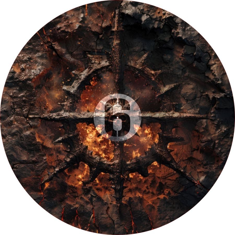 Objective Markers Set - 7.57" - Infernus - Compatible w/ Warhammer 40K